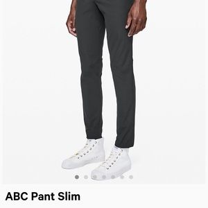Lululemon Athletica ABC Pants Obsidian Men’s